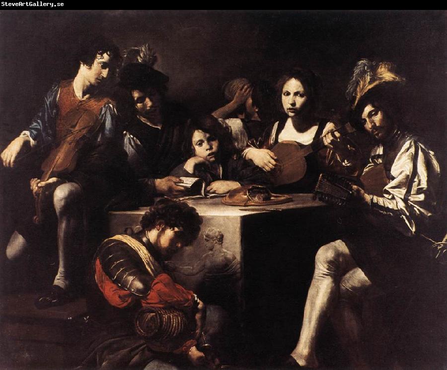 VALENTIN DE BOULOGNE The Concert a